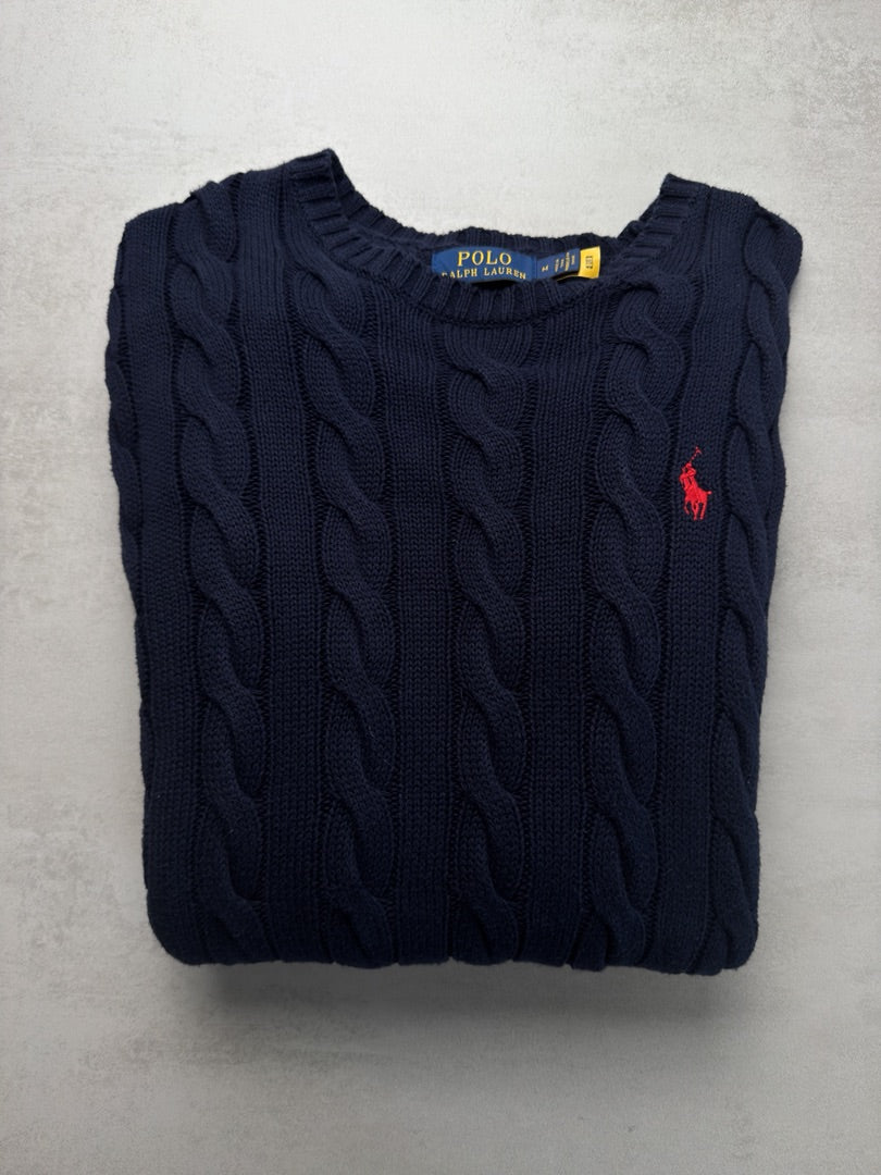 Pull Ralph Lauren Homme M nouvelle collection Torsadé en maille M51