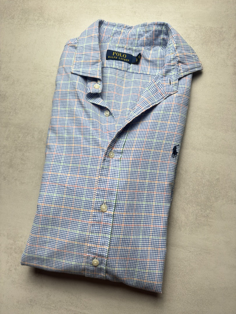 Chemise à carreaux bleu homme L Polo Ralph Lauren homme premium S319