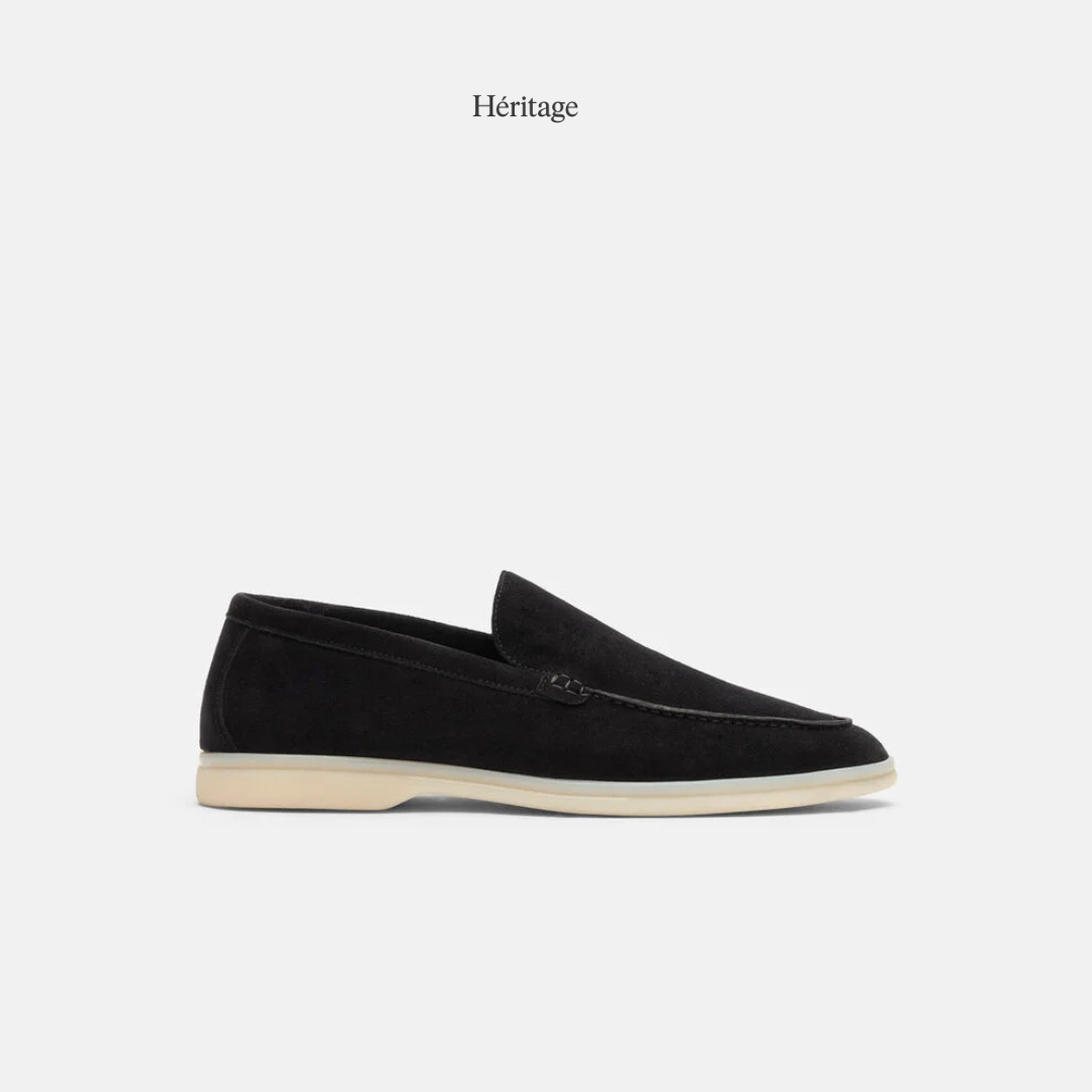 Héritage Yacht Loafer Black