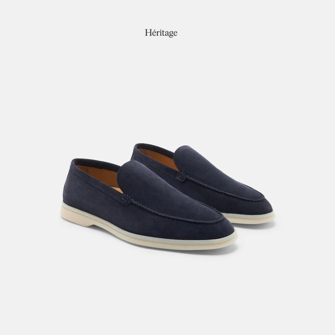 Héritage Yacht Loafer Navy Blue