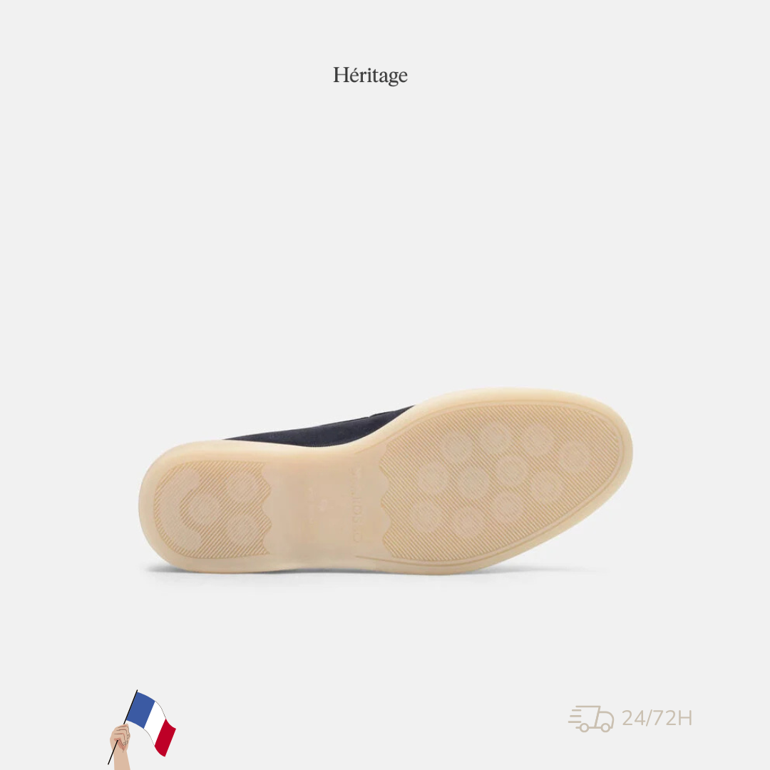 Héritage Yacht Loafer Navy Blue