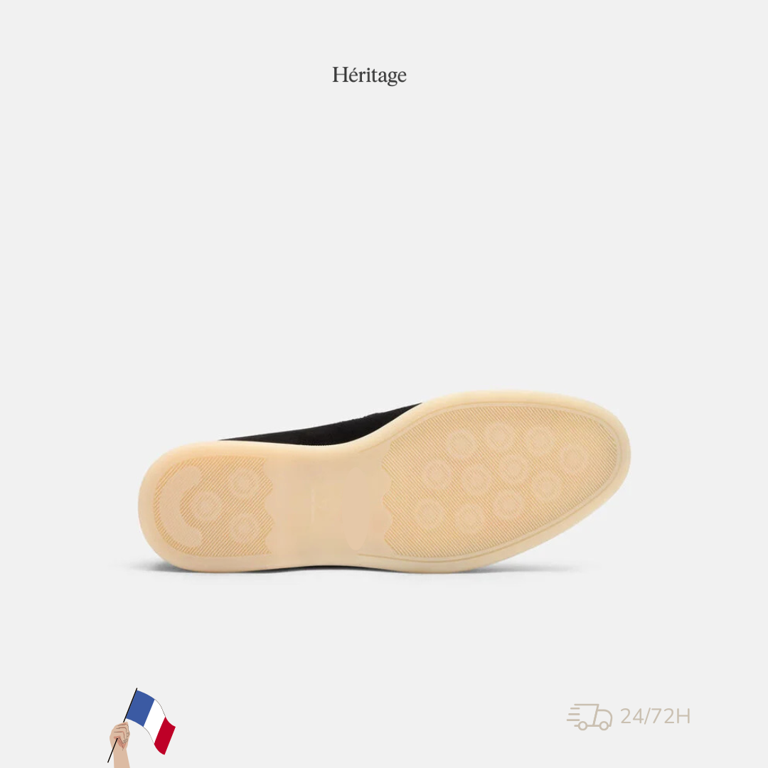 Héritage Yacht Loafer Black